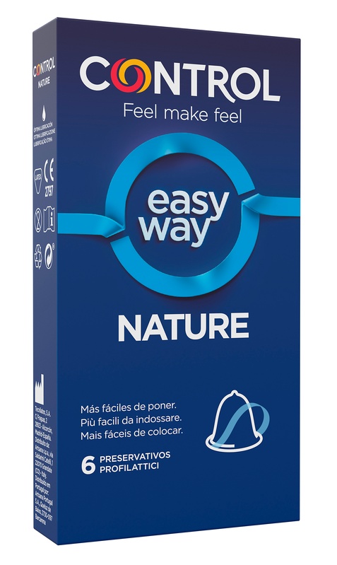 PROFILATTICO CONTROL NEW NATURE EASY WAY 6 PEZZI - Luckyfarma.it