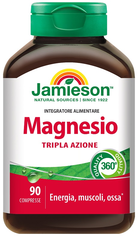 JAMIESON MAGNESIO TRIPLA AZIONE 90 COMPRESSE - Luckyfarma.it
