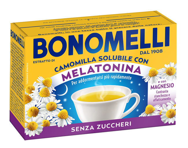 CAMOMILLA SOLUBILE MELATONINA MAGNESIO - Luckyfarma.it