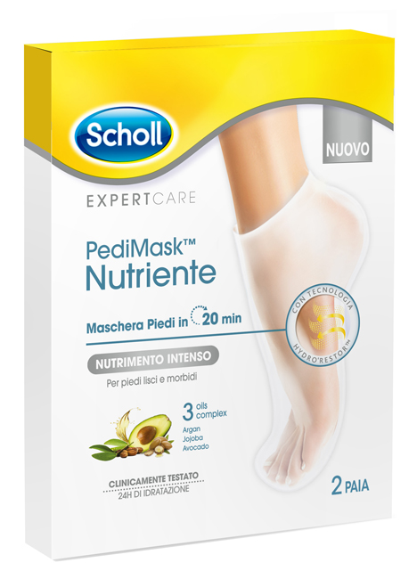 SCHOLL EXPERTCARE PEDIMASK NUTRIENTE 3 OILS COMPLEX - Luckyfarma.it