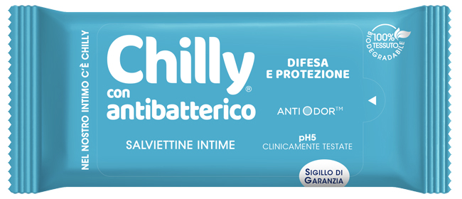 CHILLY SALVIETTE ANTIBATTERICHE 12 PEZZI - Luckyfarma.it