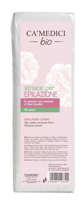 CA' MEDICI BIO STRISCE PER EPILAZIONE TNT 50 PEZZI - Luckyfarma.it
