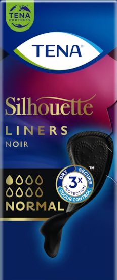 PROTEGGI SLIP NERO INCONTINENZA LEGGERA TENA SILHOUETTE NOIR NORMAL 26 PEZZI - Luckyfarma.it