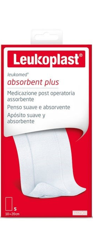 LEUKOMED MEDICAZIONE POST-OPERATORIA IN TESSUTO NON TESSUTO 10 X 20 CM - Luckyfarma.it