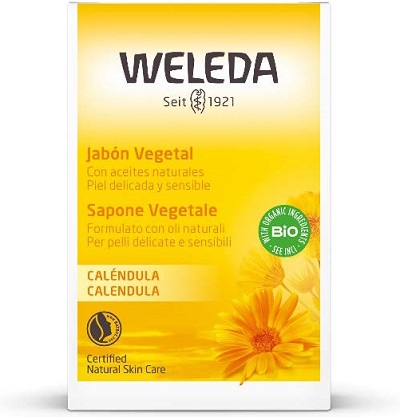 SAPONE VEGETALE CALENDULA 100 G - Luckyfarma.it