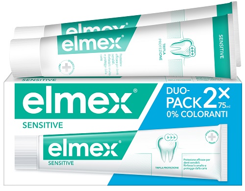ELMEX SENSITIVE DENTIFRICIO BITUBO 2X75 ML - Luckyfarma.it