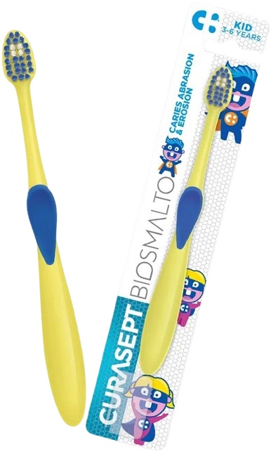 CURASEPT SPAZZOLINO BIOSMALTO KIDS 3-6 ANNI - Luckyfarma.it