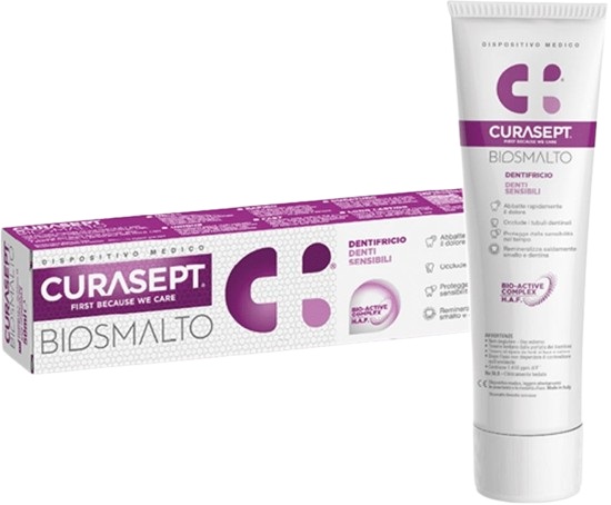 CURASEPT BIOSMALTO DENTIFRICIO DENTI SENSIBILI 75 ML - Luckyfarma.it
