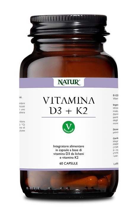 VITAMINA D3+K2 60 CAPSULE - Luckyfarma.it