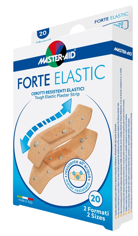 CEROTTO MASTER-AID ELASTIC 20 PEZZI 2 FORMATI - Luckyfarma.it