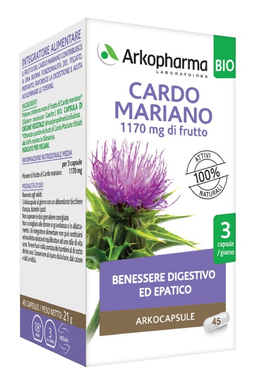 ARKOCPS CARDO MARIANO 45 CAPSULE BIO - Luckyfarma.it