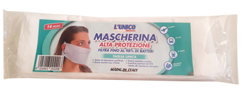 L'UNICO ORIGINALE MASCHERINA IN TESSUTO NON TESSUTO 14 PEZZI - Luckyfarma.it