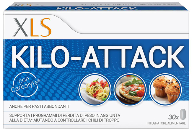 XLS KILO-ATTACK 30 COMPRESSE - Luckyfarma.it