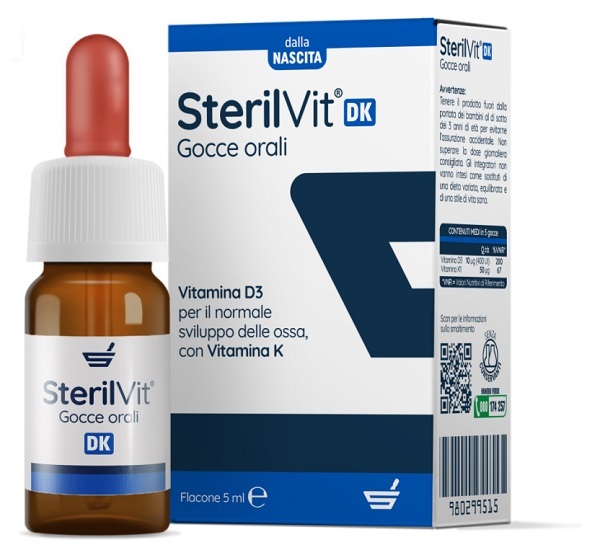 STERILVIT DK GOCCE 5 ML - Luckyfarma.it