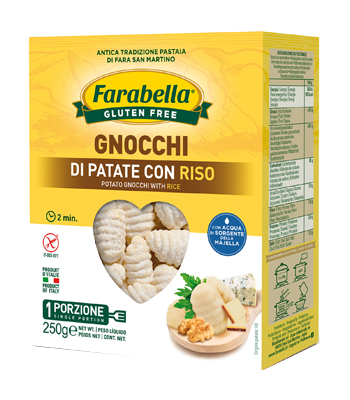 FARABELLA GNOCCHI PATATE CON RISO 250 G - Luckyfarma.it