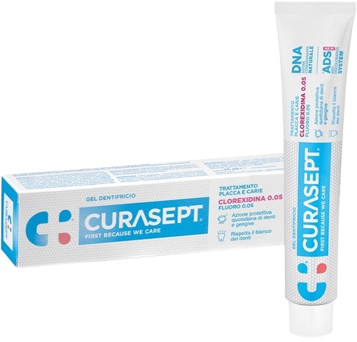 CURASEPT DENTIFRICIO 0,05 75 ML ADS+DNA - Luckyfarma.it