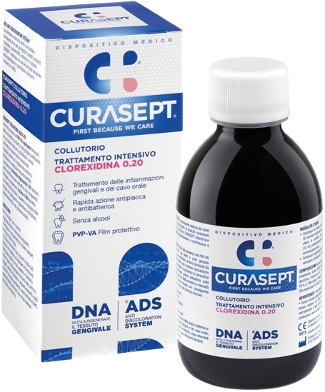 CURASEPT COLLUTORIO 0,20 ADS + DNA 200 ML - Luckyfarma.it