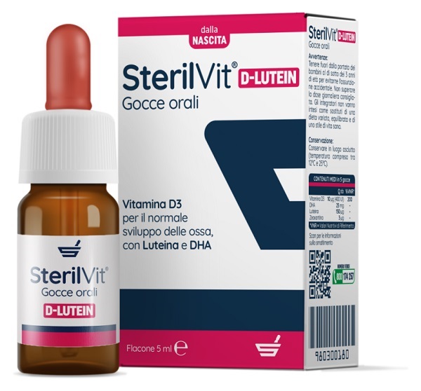 STERILVIT D LUTEIN DHA GOCCE 5 ML - Luckyfarma.it
