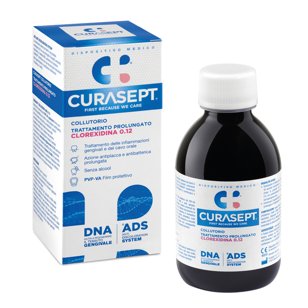 CURASEPT COLLUTORIO 0,12 ADS + DNA 200 ML - Luckyfarma.it