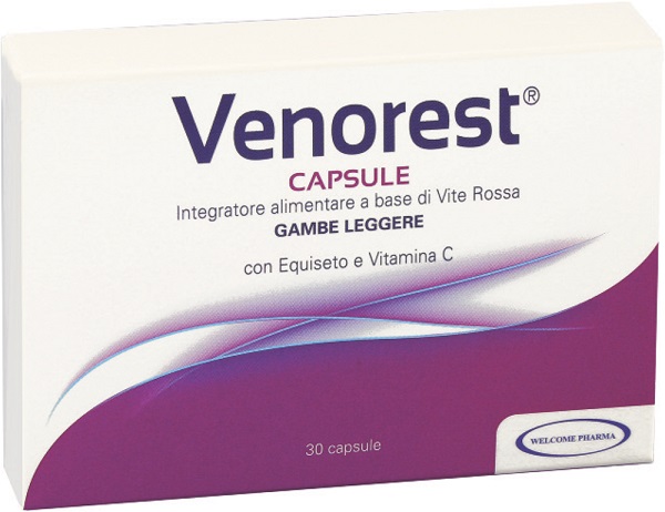 VENOREST 30 CAPSULE - Luckyfarma.it
