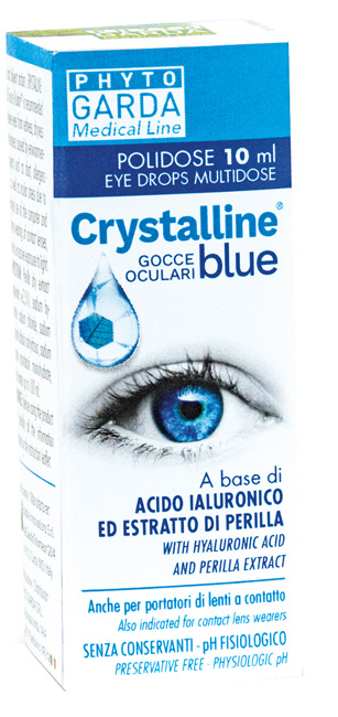 CRYSTALLINE BLUE GOCCE POLIDOSE 10 ML - Luckyfarma.it