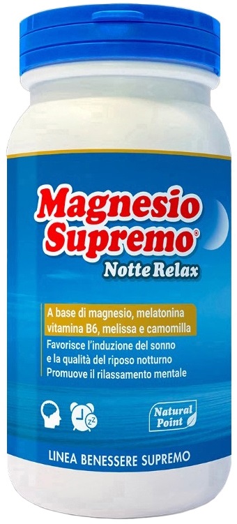 MAGNESIO SUPREMO NOTTE RELAX 150 G - Luckyfarma.it