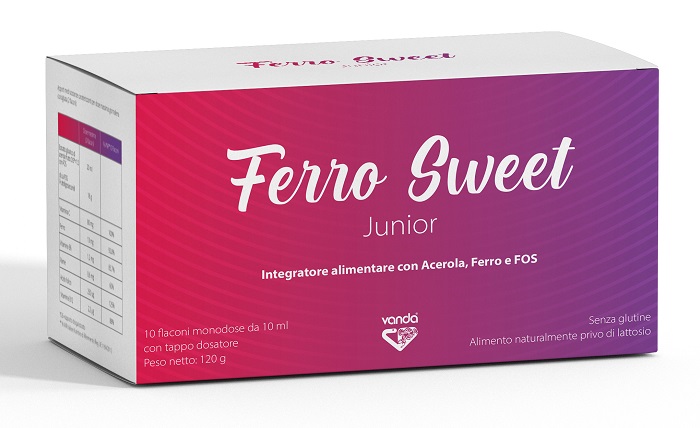 FERRO SWEET JUNIOR 10 FLACONCINI MONODOSE - Luckyfarma.it