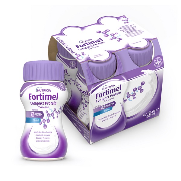 FORTIMEL COMPACT PROTEIN NEUTRO 4 X 125 ML - Luckyfarma.it