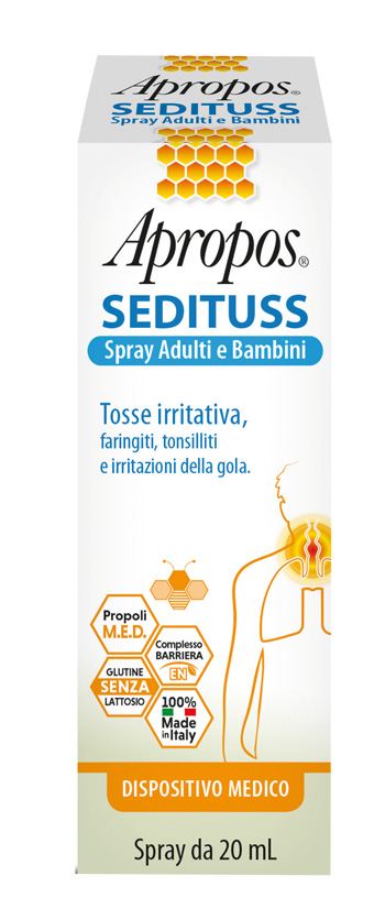 APROPOS SEDITUSS SPRAY ADULTI/BAMBINI 20 ML - Luckyfarma.it