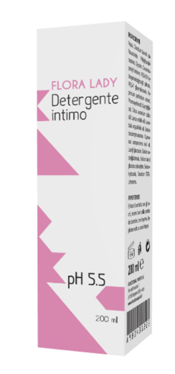 FLORA LADY DETERGENTE INTIMO PH 5,5 200 ML - Luckyfarma.it
