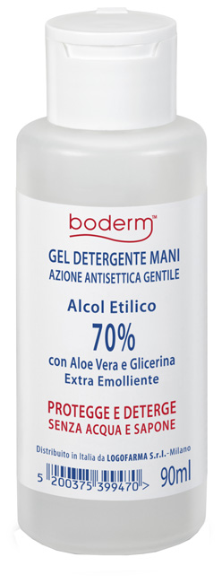 BODERM HAND CLEANSING GEL 70% 90 ML - Luckyfarma.it