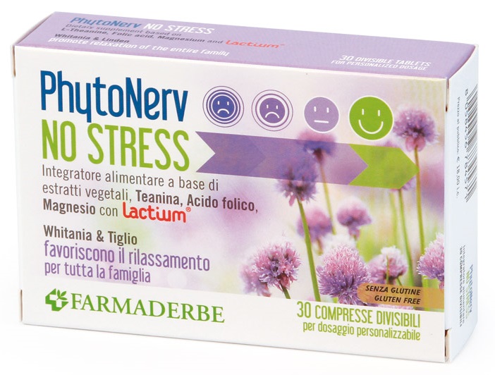 PHYTONERV NO STRESS 30 COMPRESSE - Luckyfarma.it