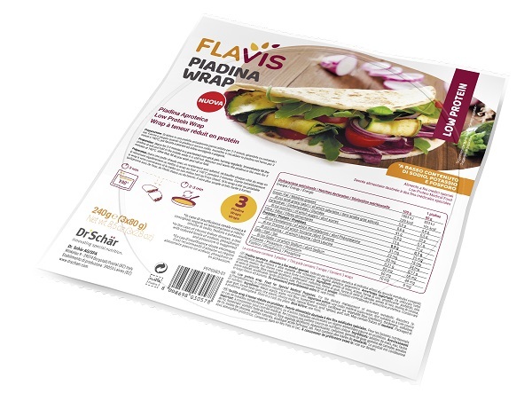 MEVALIA FLAVIS PIADINA 240 G - Luckyfarma.it
