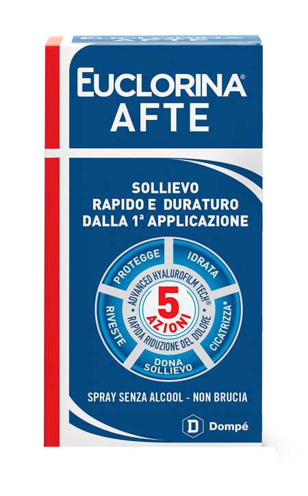 EUCLORINA AFTE SPRAY 15 ML - Luckyfarma.it