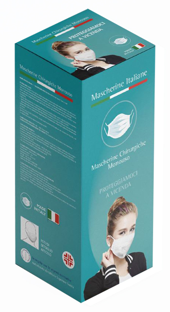 MASCHERINA CHIRURGICA MASK-1 TIPO 1 1 PEZZO - Luckyfarma.it