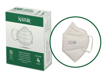 MASCHERINA ANTI-APPANNAMENTO KN95 4 PEZZI - Luckyfarma.it