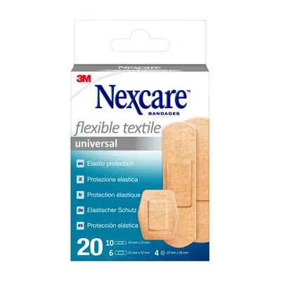 CEROTTO PREPARATO 3M NEXCARE TEXTILE N0420AS ASSORTITI 3 MISURE 10 CEROTTI 19X72MM + 6 CEROTTI 25X72MM + 4 CEROTTI 22,5MM - Luckyfarma.it