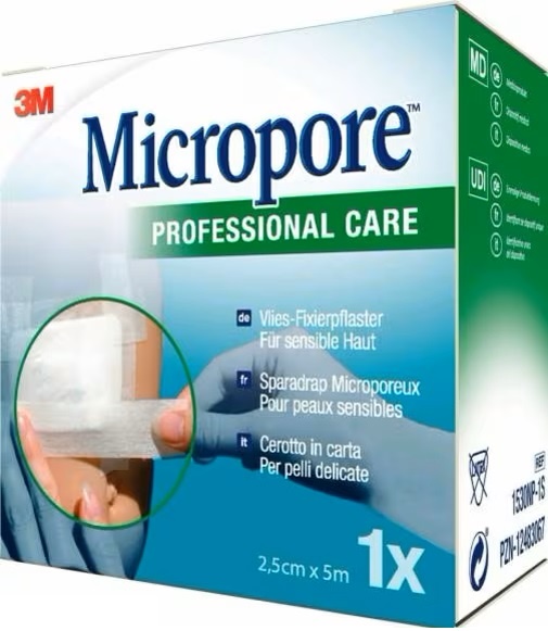 CEROTTO IN CARTA 3M MICROPORE SURGICAL TAPE M5X25MM REFILL - Luckyfarma.it