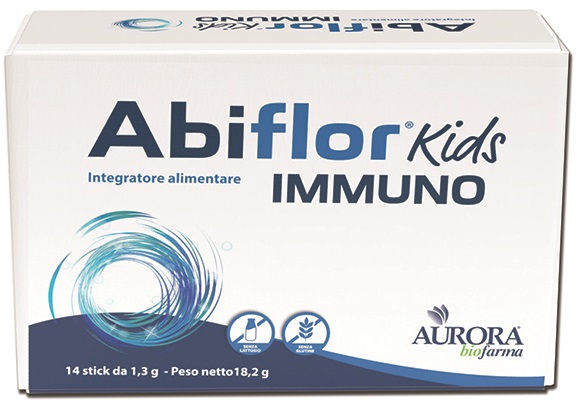 ABIFLOR KIDS IMMUNO 14 STICK OROSOLUBILI - Luckyfarma.it