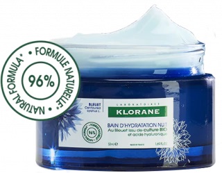 KLORANE CREMA IDRATANTE NOTTE FIORDALISO ACIDO IALURONICO 50 ML - Luckyfarma.it