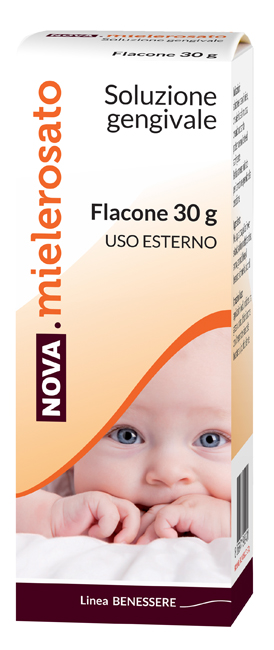 NOVA MIELEROSATO SOLUZIONE GENGIVALE 30 G - Luckyfarma.it