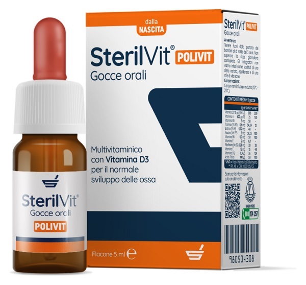 STERILVIT POLIVIT GOCCE 5 ML - Luckyfarma.it
