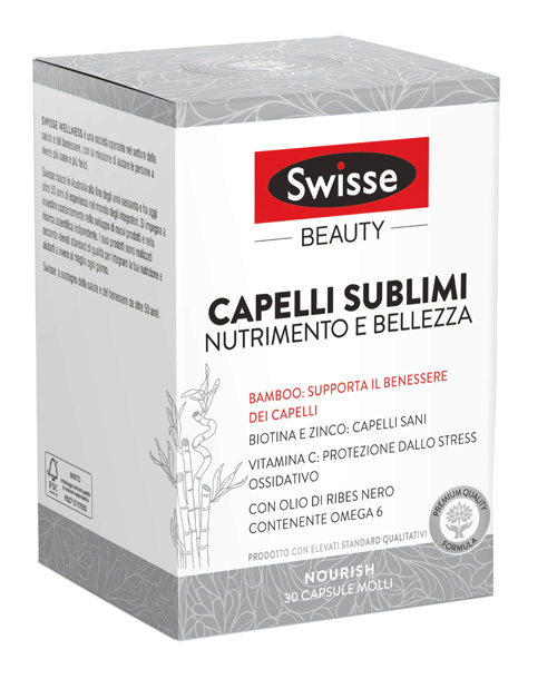 SWISSE CAPELLI SUBLIMI 30 CAPSULE - Luckyfarma.it