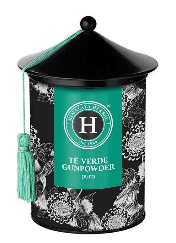 HIMALAYA HERBAL TE' VERDE GUNPOWDER PURO 150 G - Luckyfarma.it
