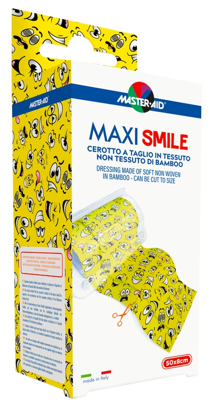 CEROTTO A TAGLIO MASTER-AID MAXI SMILE TNT 50 X 8 CM - Luckyfarma.it