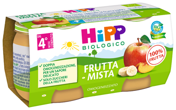 HIPP BIO OMOGENEIZZATO FRUTTA MISTA 2X80 G - Luckyfarma.it