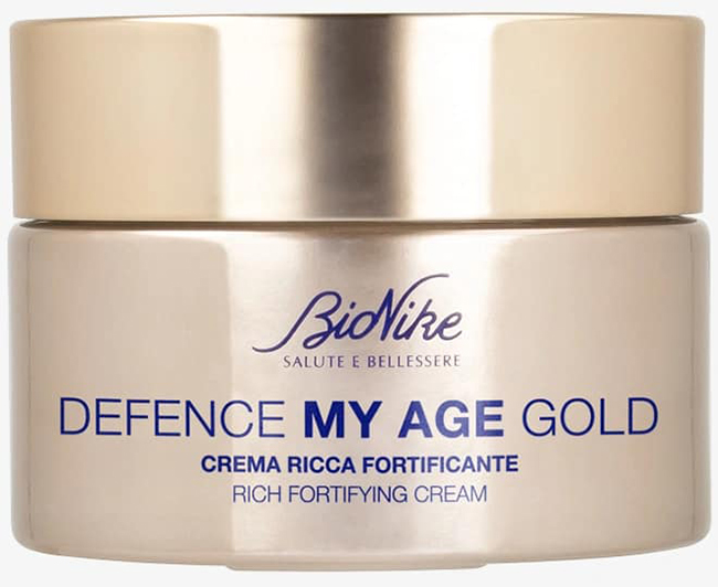 DEFENCE MY AGE GOLD CREMA RICCA FORTIFICANTE 50 ML - Luckyfarma.it