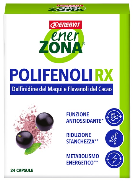 ENERZONA POLIFENOLI RX 24 CAPSULE - Luckyfarma.it