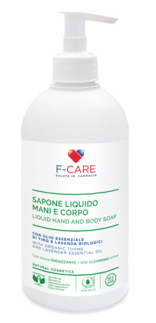 F CARE SAPONE LIQUIDO BIO IGIENIZZANTE 500 ML - Luckyfarma.it