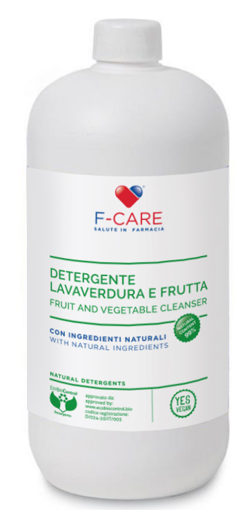 F CARE DETERGENTE VERDURA FRUTTA BIO 1000 ML - Luckyfarma.it